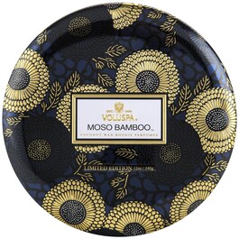 Japonica Moso Bamboo 3 Wick Tin Candle - Świeca 