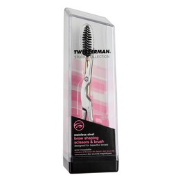 Brow Shaping Scissors & Brush - Nożyczki i szczoteczka do brwi