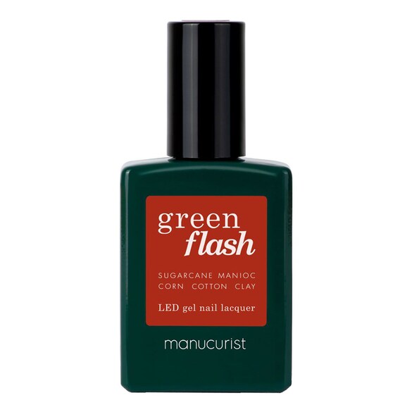 Vernis Green Flash - Lakier półpermanentny, MANUCURIST