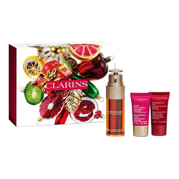 Double Serum & Super Restorative Routine - Zestaw , CLARINS