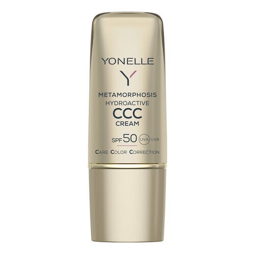 Yonelle - Hydroaktywny Krem Ccc Spf 50 - Krem Przeciwzmarszczkowy Na Dzień Spf - Metamorphosis Krem Ccc Spf 50 Nr 1 - Dla Kobiet