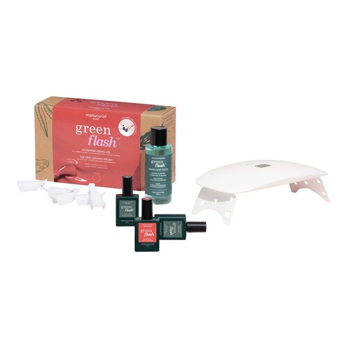 Manucurist - Green Flash Bois De Rose - Kompletny Zestaw Do Manicure - Bois De Rose (15ml) - Dla Kobiet