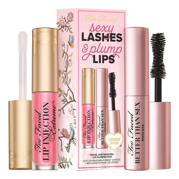 Sexy Lashes & Plump Lips – Zestaw do makijażu, TOO FACED