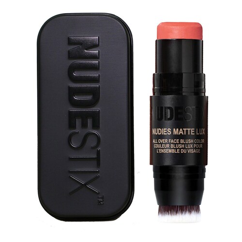 Nudestix - Nudies All Over Face Matte Lux — Róż W Sztyfcie - Nudies Matte Lux Blush - Juicy Melons - Dla Kobiet