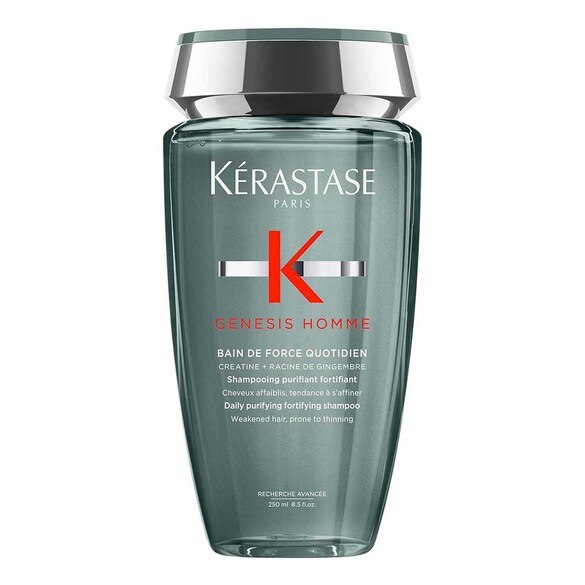 GENESIS HOMME  Oczyszczająco-wzmacniająca Kąpiel Bain De Force Quotidien , KÉRASTASE