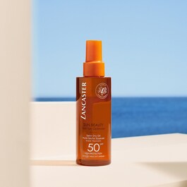 SUN BEAUTY – Jedwabisty suchy olejek w sprayu przyspieszający opalanie SPF 50