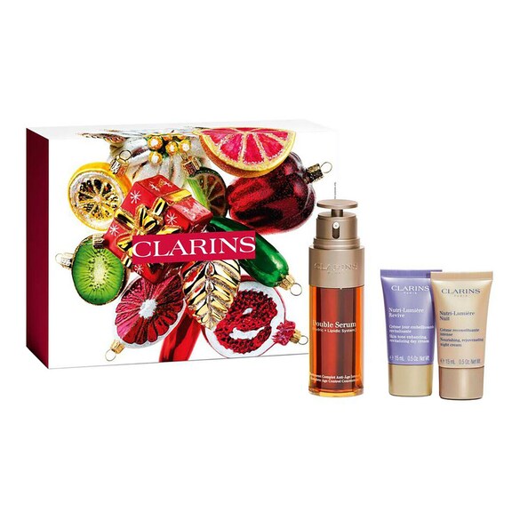 Double Serum & Nutri-Lumière Routine - Zestaw , CLARINS