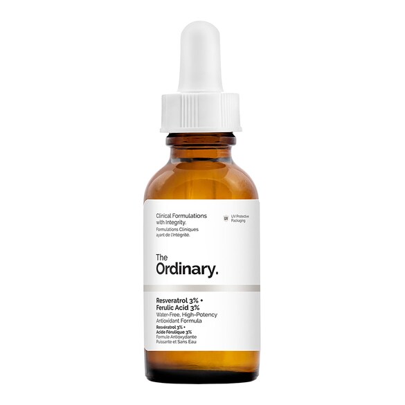 Reswerartol 3% + kwas ferulowy 3% – Serum antyoksydacyjne, THE ORDINARY