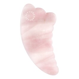 Gua sha do ciała z różowego kwarcu - Narzędzie do masażu