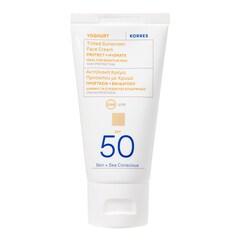 Yoghurt - Koloryzujący krem ochronny do twarzy SPF50, KORRES