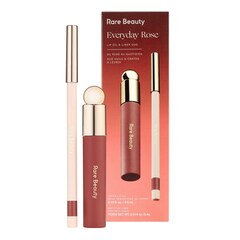 Everyday Rose Lip Oil & Liner Duo - Zestaw do makijażu ust, RARE BEAUTY
