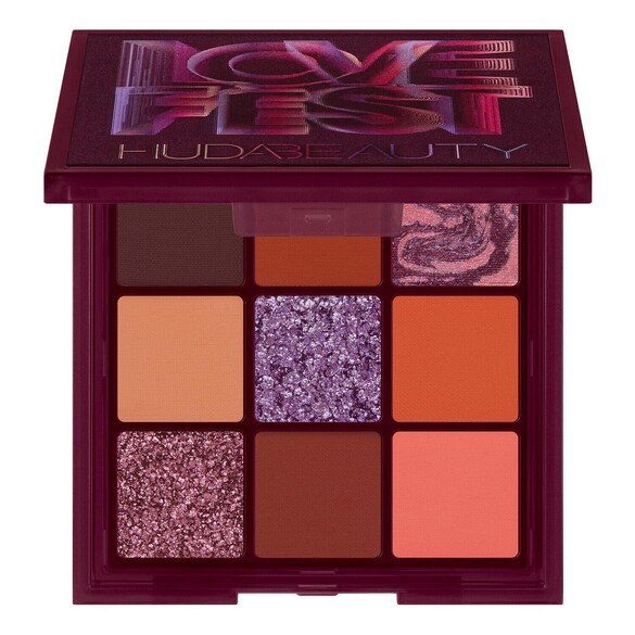 Lovefest Obsessions - Paleta cieni do powiek, HUDA BEAUTY