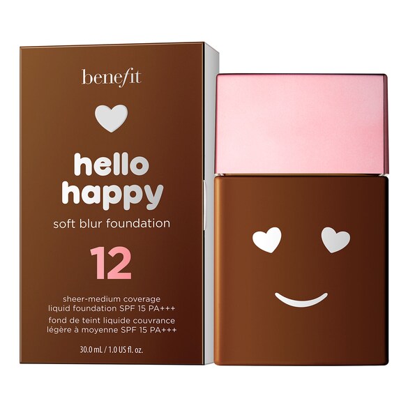 Hello Happy - Podkład do twarzy o kryciu od lekkiego do średniego, BENEFIT COSMETICS