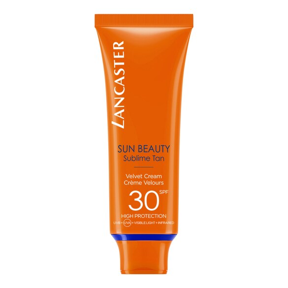 Sun Beauty - Aksamitny Krem Do Twarzy SPF30, LANCASTER
