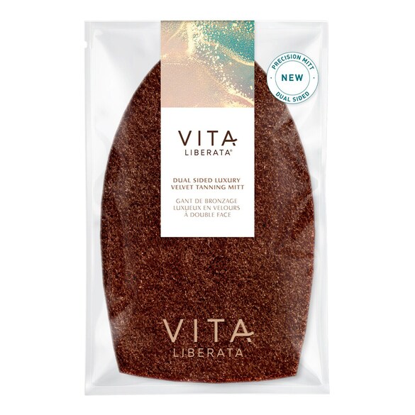 Dual Sided Luxury Velvet Tanning Mitt - Rękawica do aplikacji samoopalacza, VITA LIBERATA