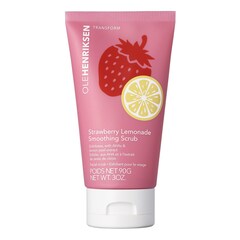 Strawberry Smoothing Scrub - złuszczająco-regenerujący peeling do twarzy z AHA, OLEHENRIKSEN