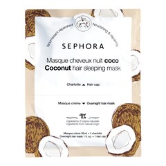 Maska do włosów na noc – Kremowa maska i czepek na włosy, SEPHORA COLLECTION