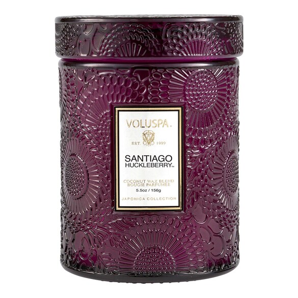 Japonica Santiago Huckleberry Small Jar Candle - Świeca , VOLUSPA