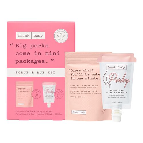 Frank Body - Scrub & Rub Kit - Zestaw Do Pielęgnacji Ciała - Scrub & Rub - Dla Kobiet