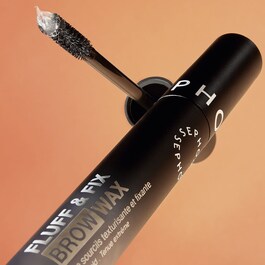 FLUFF & FIX BROW WAX - Wosk do brwi dodający objętości i utrwalający