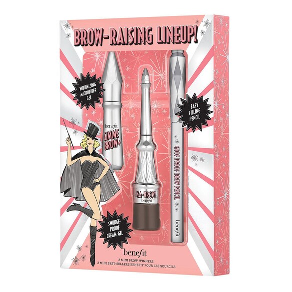 Brow Starter Set - Zestaw mini produktów do brwi, BENEFIT COSMETICS