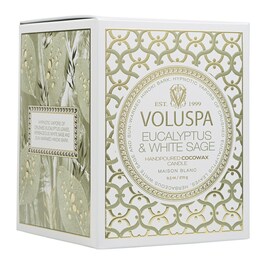 Maison Blanc Eucalyptus & White Sage Classic Candle - Świeca 