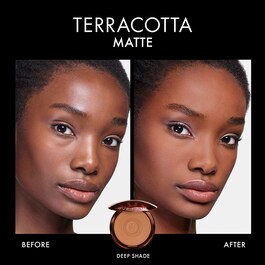 Terracotta Sculpting Powder Matte Finish - Matujący puder brązujący
