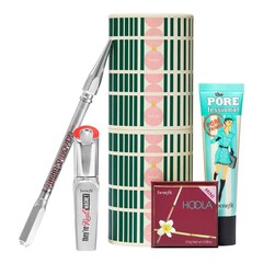 Making Spirits Glam – zestaw świąteczny z bazą, kredką, bronzerem i tuszem, BENEFIT COSMETICS