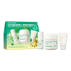 Set Hydrate + Protect - Zestaw do nawilżania i ochrony anty-UV na co dzień, INNISFREE