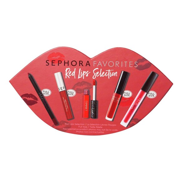 Red Lips Selection - Zestaw pomadek, SEPHORA FAVORITES