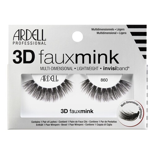 Ardell - 3d Faux Mink 860 - Rzęsy Na Pasku - Faux Mink 860 - Dla Kobiet