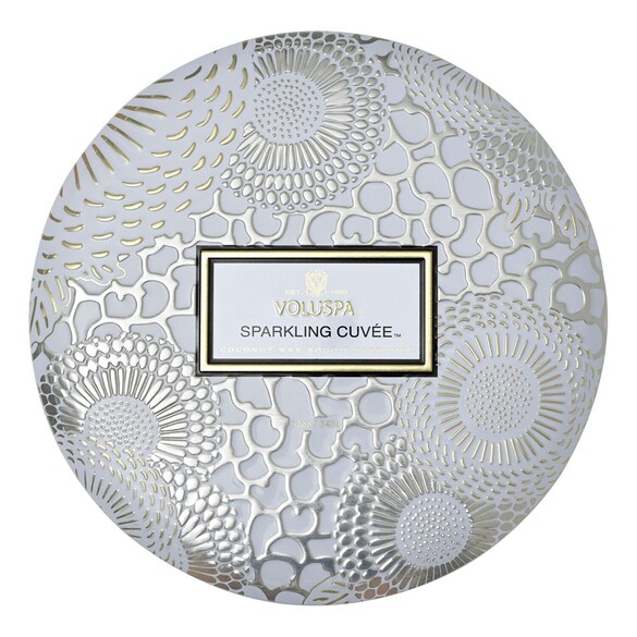 Japonica Sparkling Cuvee 3 Wick Tin Candle - Świeca , VOLUSPA