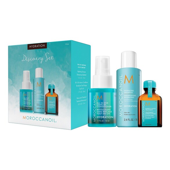 Zestaw nawilżający - Zestaw do pielęgnacji włosów, MOROCCANOIL