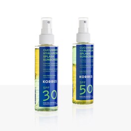 CUCUMBER HYALURONIC - Spray ochronny do twarzy i ciała z SPF 30/50