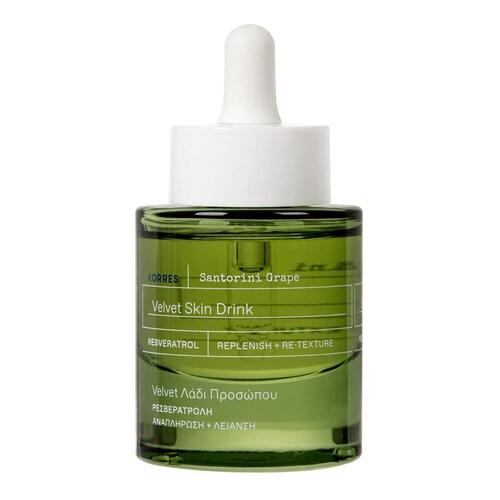 Korres - Santorini Grape - Wygładzające Serum Do Twarzy - Santorini Velvet Skin Drink 30ml - Dla Kobiet