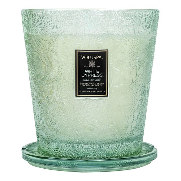 Japonica White Cypress 3 Wick Candle Świeca i VOLUSPA ≡ SEPHORA