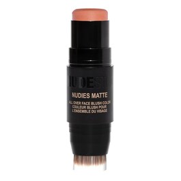 Nudestix - Nudies Matte Blush - Sztyft Do Konturowania Z Podwójną Końcówką - In The Nude (7 g) - Dla Kobiet