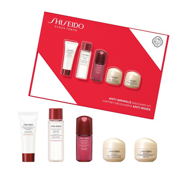 Benefiance Anti-Wrinkle Ritual Discovery Kit - Zestaw do pielęgnacji twarzy, SHISEIDO