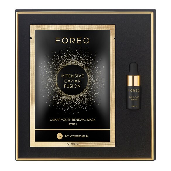 Ufo Caviar & Gold Mask Treatment  - Zestaw, FOREO