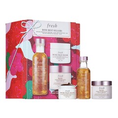 Rose Deep Hydration Best-sellers Skincare Set - Zestaw kosmetyków, FRESH