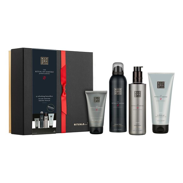 Zestaw podarunkowy na święta Men's Bath & Body - Średni - The Ritual of Samurai , RITUALS