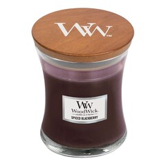  Świeca Zapachowa mała Spiced Blackberry, WOOD WICK