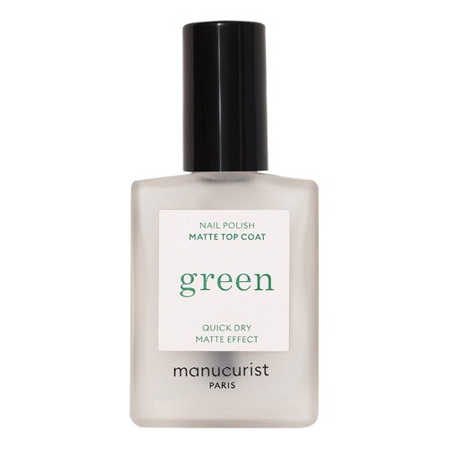 Manucurist - Green - Matowy Top Coat - 15ml - Dla Kobiet