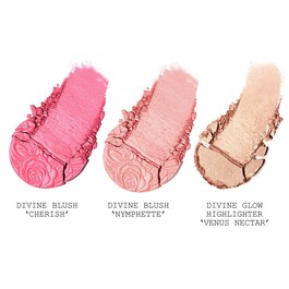 Pat McGrath Labs X Bridgerton Divine Blush + Glow Trio - Paleta do twarzy
