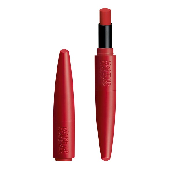 Rouge Artist For Ever - Trwała satynowa i matowa pomadka nawilżająca, MAKE UP FOR EVER