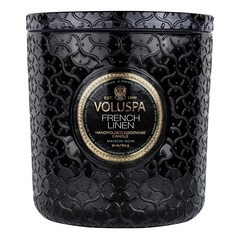 Maison Noir French Linen Luxe Candle - Świeca , VOLUSPA