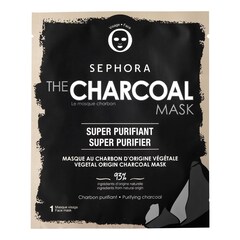 The Charcoal Mask - maseczka w płachcie z węglem aktywnym, SEPHORA COLLECTION