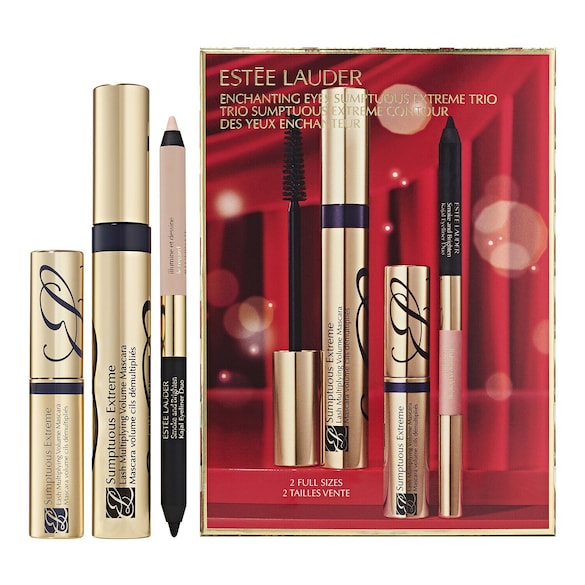 Enchanting Eyes Sumptuous Extreme Trio Gift Set - Zestaw do makijażu oczu, ESTÉE LAUDER