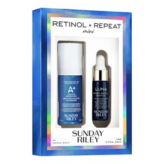 Retinol + Repeat Mini – Zestaw , SUNDAY RILEY