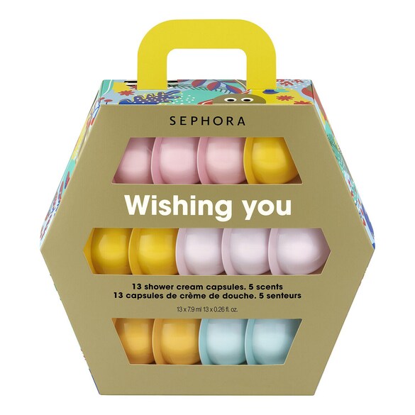 13 kapsułek z kremem pod prysznic – Wishing You, SEPHORA COLLECTION